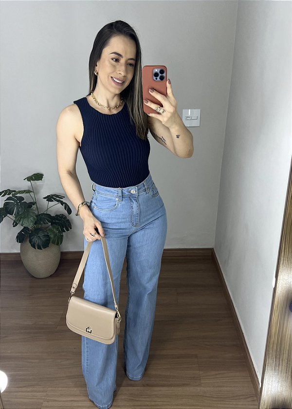 Calça Wide Leg Marjorie Dardak