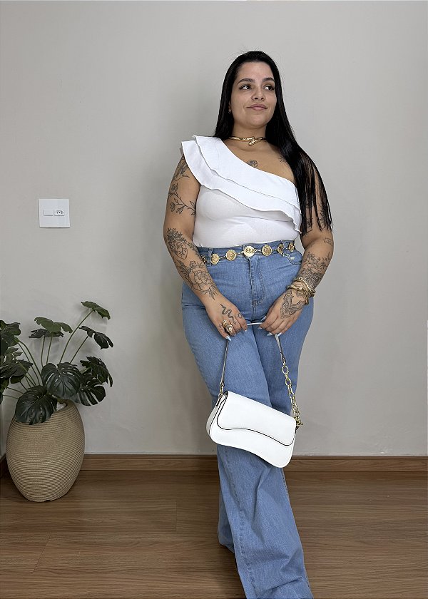 Calça Wide Leg Marjorie Dardak