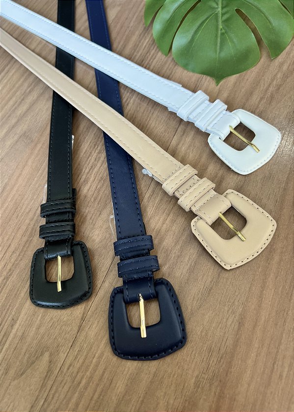 Cinto sintético quadrado