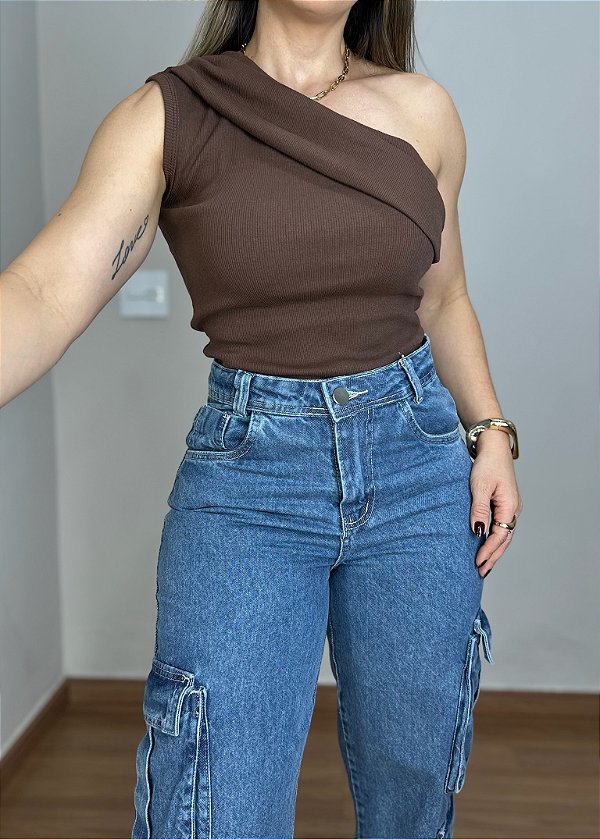 Blusa Canelada Serena