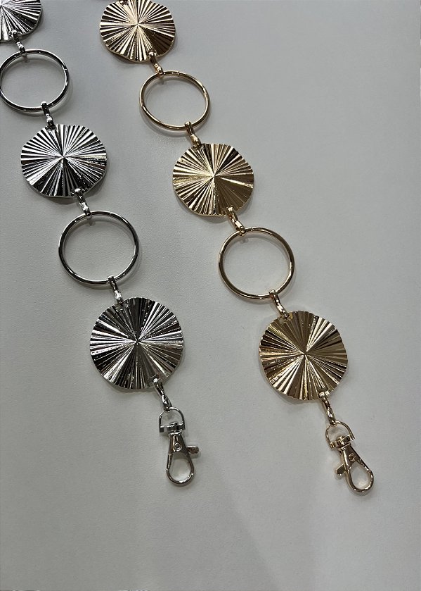 Cinto correntaria medalha e arco