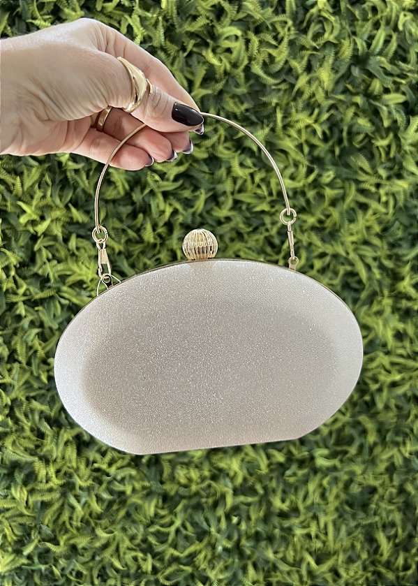 Bolsa Clutch Oval