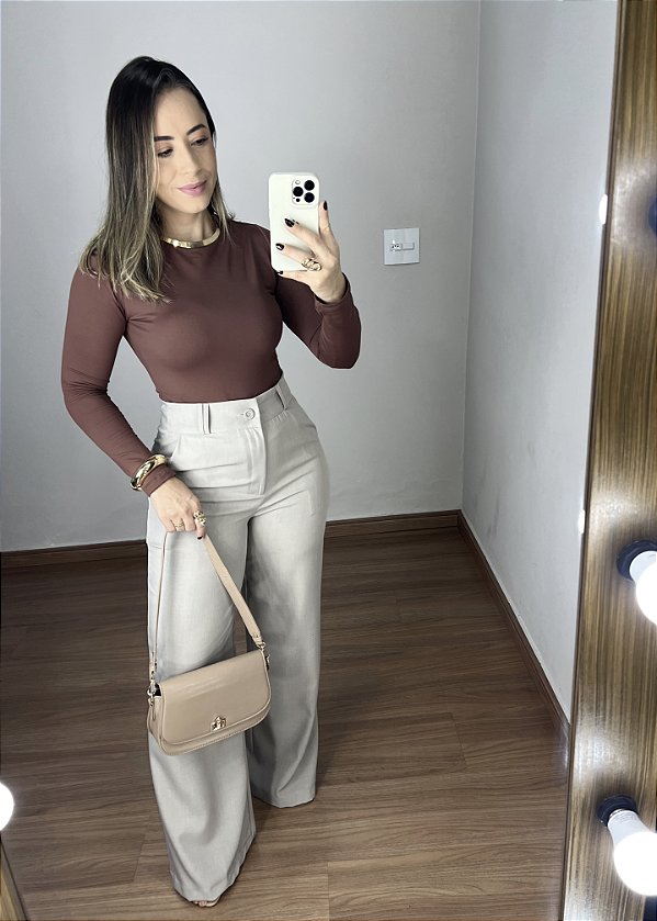 Calça Pantalona Beatrice