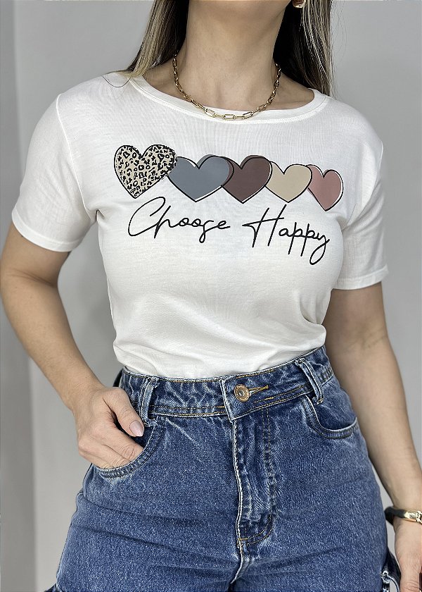 T-shirt Choose Happy