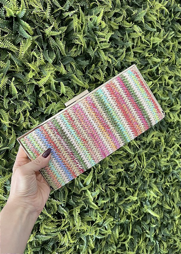 Clutch Carteira Colorida