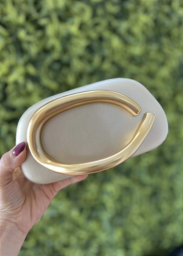 Bolsa Clutch Escultural