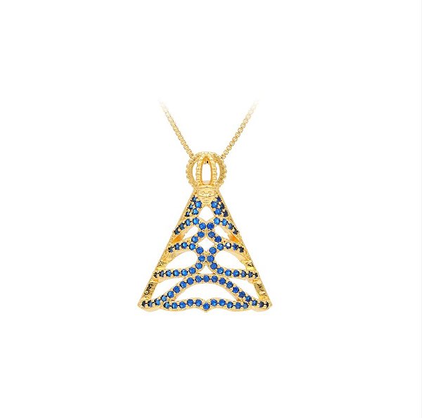 Colar Religioso Nossa Senhora Aparecida Arabesco