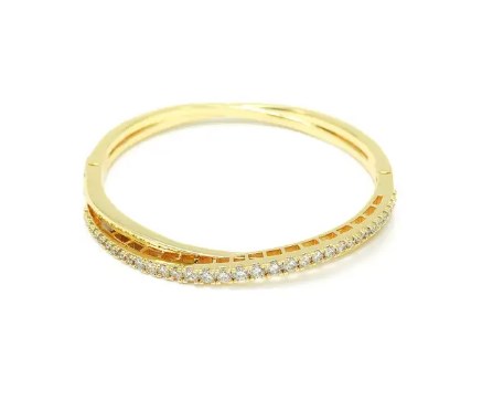 Bracelete Linha de Zircônias