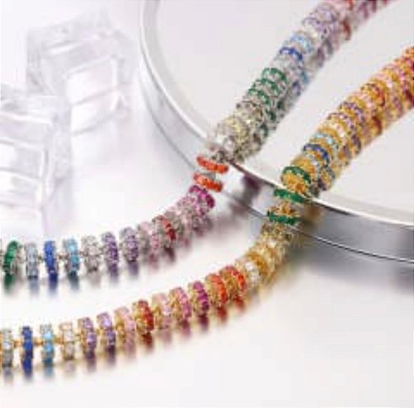 Colar Choker Riviera Rondeli