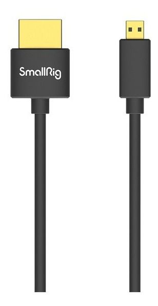 Cabo Ultra Slim Fino 4k Hdmi X Micro Hdmi 55cm Smallrig