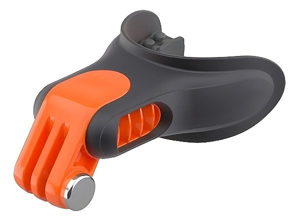 Suporte De Boca Surf Gopro Sjcam Eken Skate Bucal Dentadura