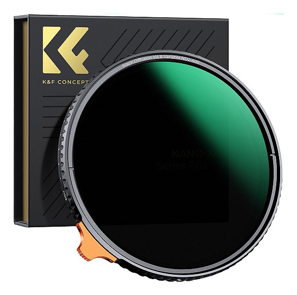 Filtro Black Pro Mist 1/4 82mm Nano-x Nd2 -nd400 K&F Concept
