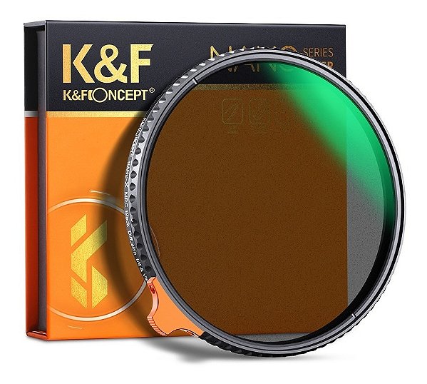 Filtro Black Pro Mist 1/4 58mm Nano-x Nd2 A Nd32 K&F Concept