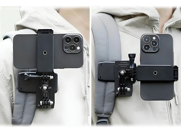 Suporte Clip Gopro Presilha Grampo Garra Quick Release 360º