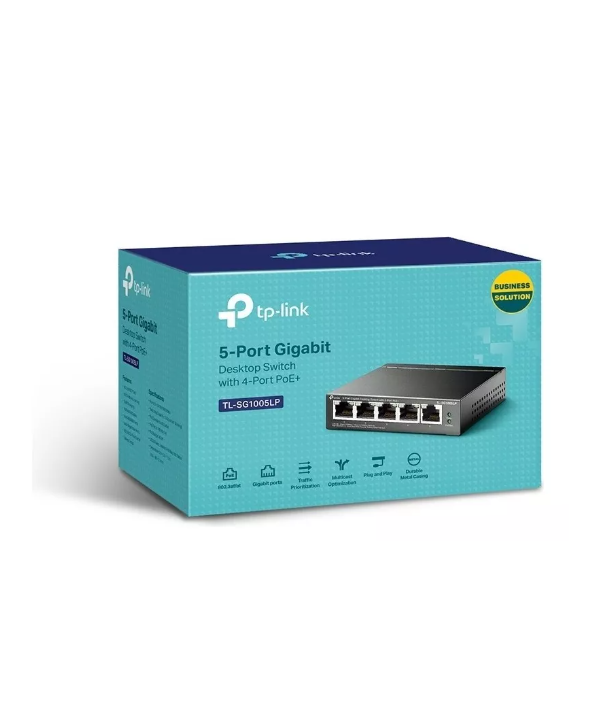 Switch Tp-link Tl-sg1005lp Gigabit C/4 Poe