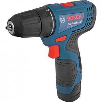PARAFUSADEIRA E FURADEIRA A BATERIA, 12 V 2,0 AH, CARREGADOR BIVOLT AUTOMÁTICO, GSR 120-LI, BOSCH