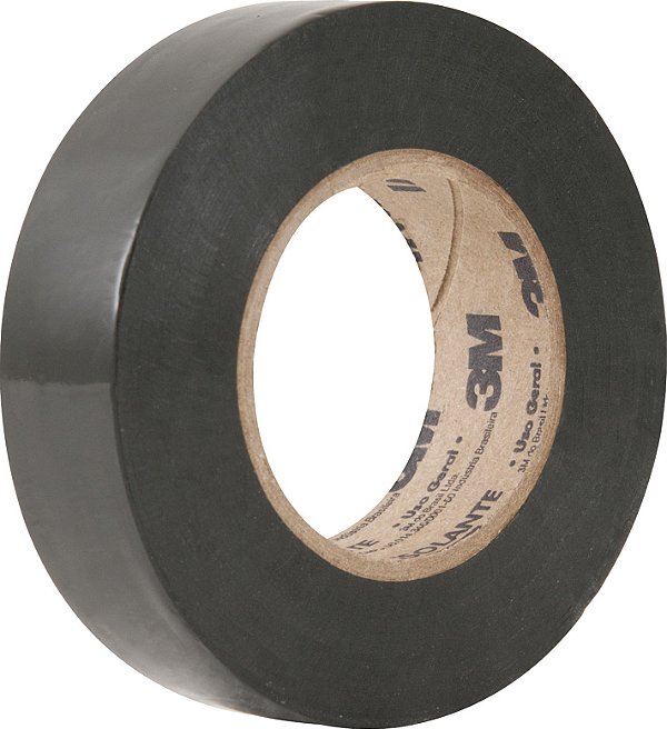 FITA ISOLANTE 18,0 MM X 20 M, PRETA, IMPERIAL SLIM, HB004216360, 3M