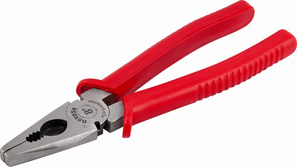ALICATE UNIVERSAL 8", AÇO CARBONO, NOVE54