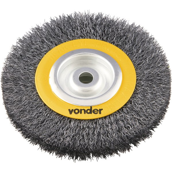 ESCOVA CIRCULAR 6" X 3/4" X 5/8" (152 MM X 19,1 MM X 15,9 MM) VONDER