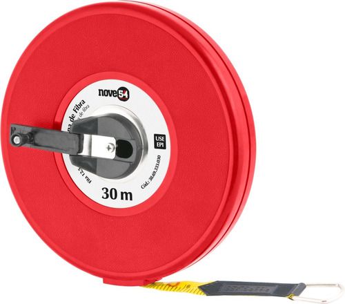 TRENA DE FIBRA LONGA, CAIXA FECHADA, COM 30 M, NOVE54