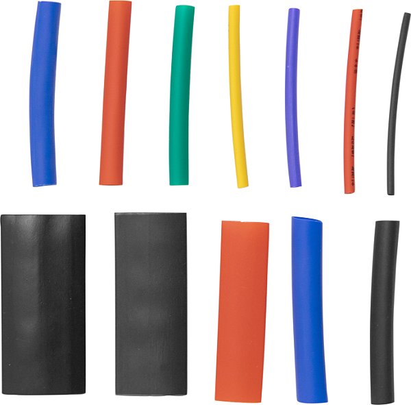 Jogo De Tubos Isolantes Termorretráteis 560 Peças Vonder