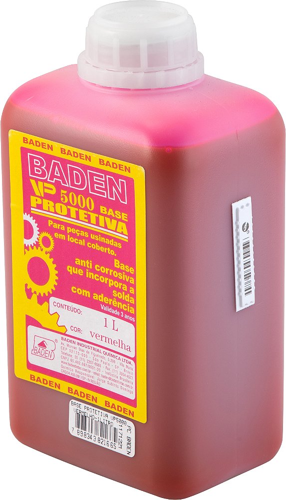 VERNIZ PROTETOR 1L VERMELHO VP5000 BADEN