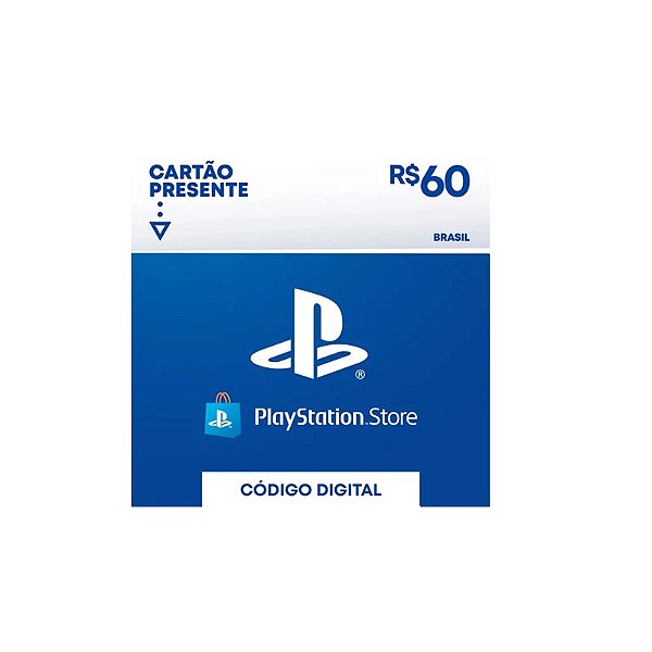 Gift Card Playstation 60 reais