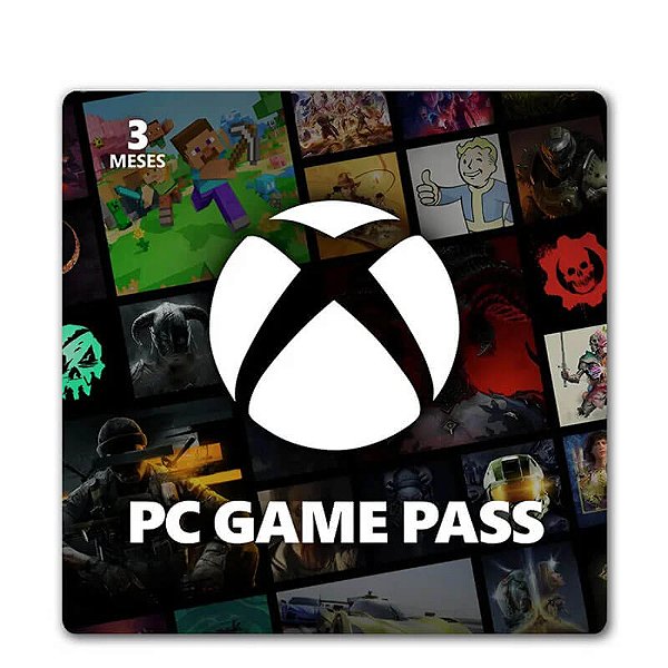Assinatura Xbox Game Pass 3 Meses - PC