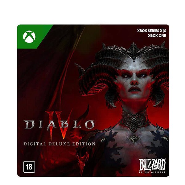 Diablo IV Edição Deluxe - Xbox Series X|S e Xbox One
