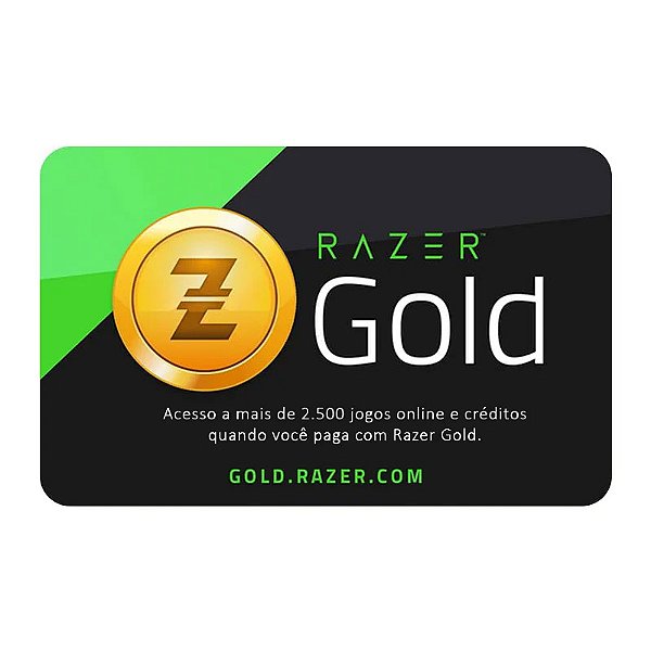 Razer Gold Gift Card 5 reais
