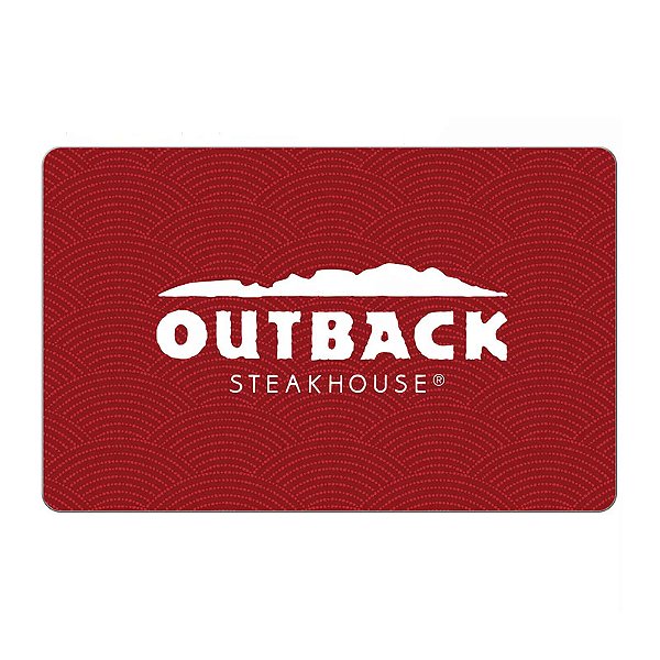 Gift Card Outback 200 Reais