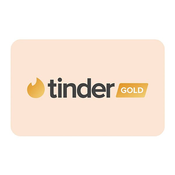 Gift Card Tinder Gold 6 Meses