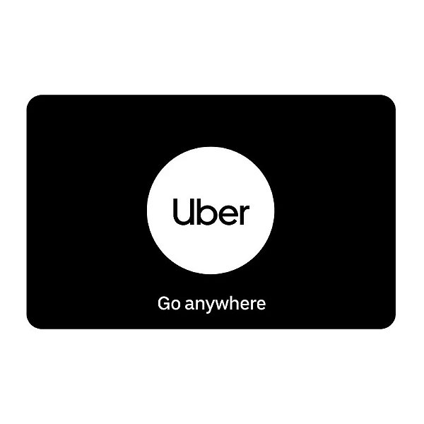 Gift Card Uber 20 reais