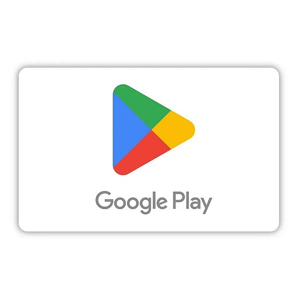 Gift Card Google Play 20 reais