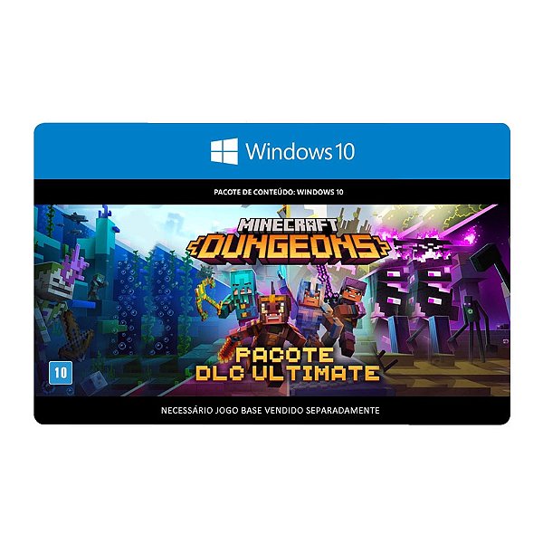 Jogo Minecraft: Dungeons Ultimate DLC Bundle para PC