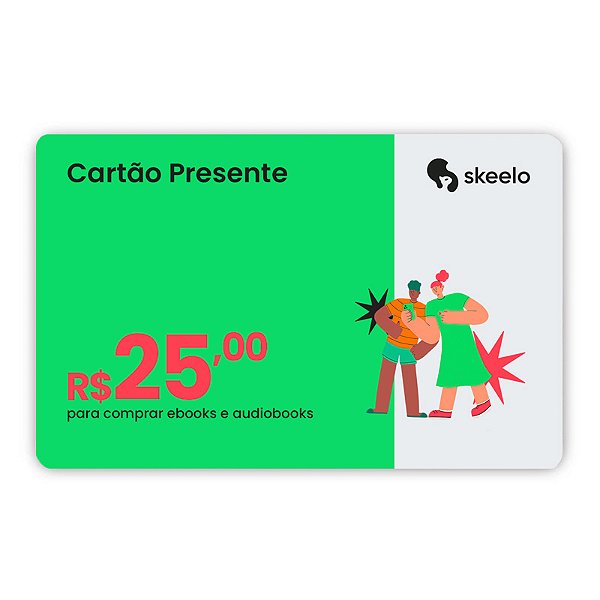 Gift Card Skeelo 25 reais