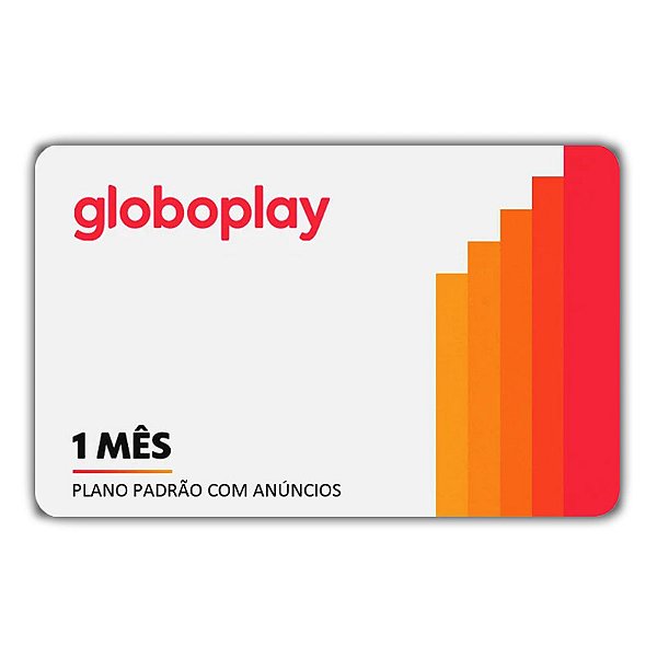 Assinatura Globoplay 1 Mês com anúncios