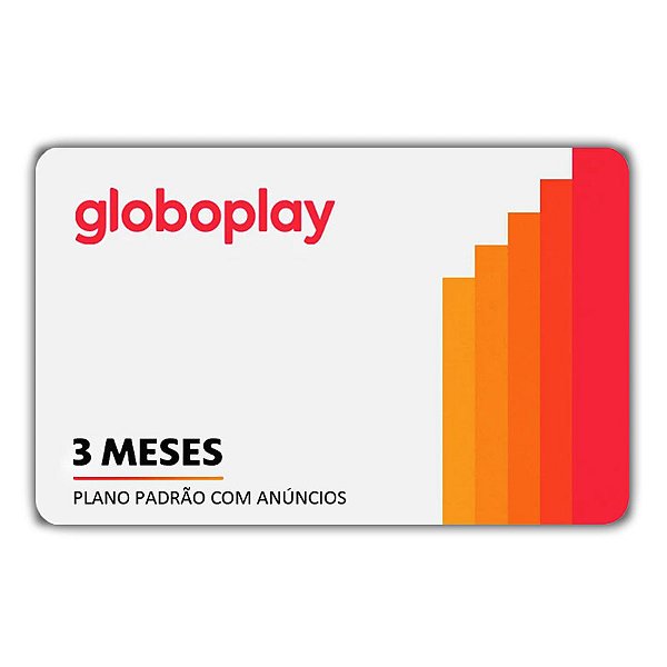 Assinatura Globoplay 3 Meses com anúncios