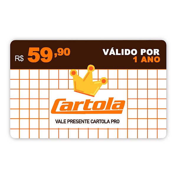 Gift Card Cartola FC Pro