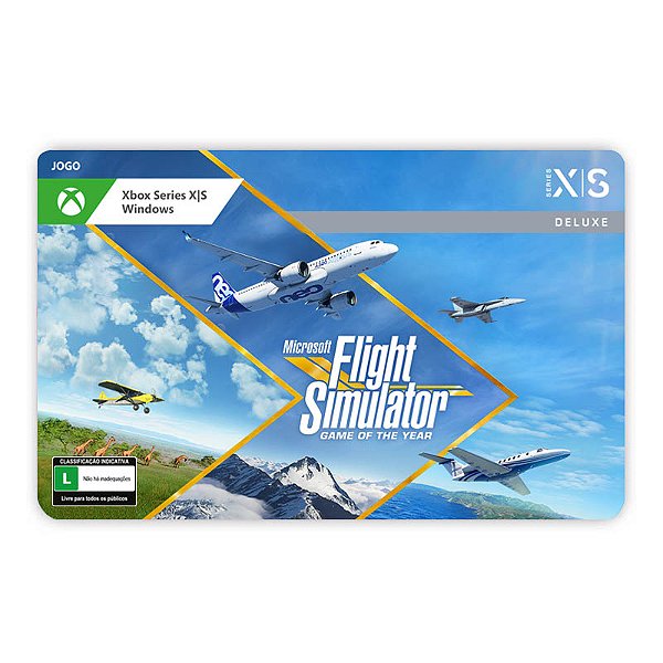 Gift Card Microsoft Flight Simulator Deluxe Xbox Series XS Gift Card