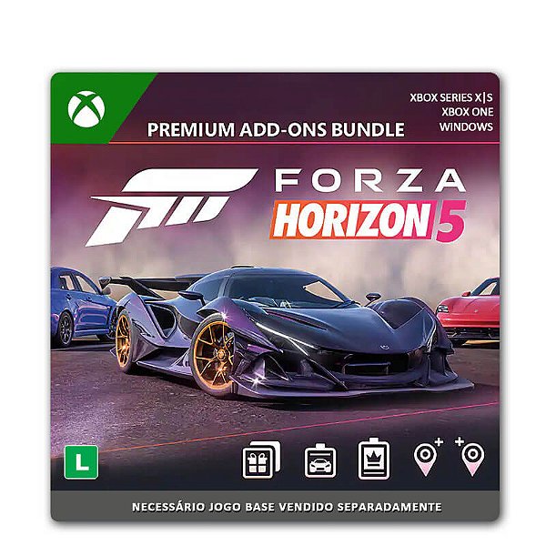 Forza Horizon 5: Pacote Supremo Xbox Series X|S One e PC