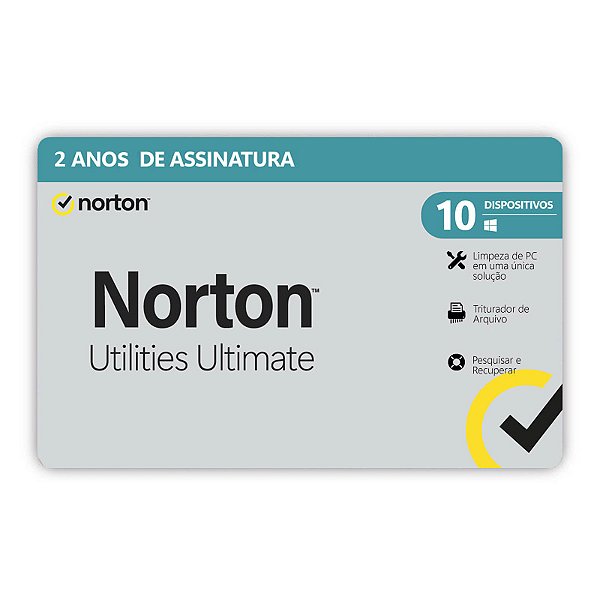 Norton Antivirus Utilities Ultimate 2 anos