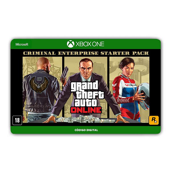 Grand Theft Auto V GTA Criminal Enterprise Starter Pack Xbox One