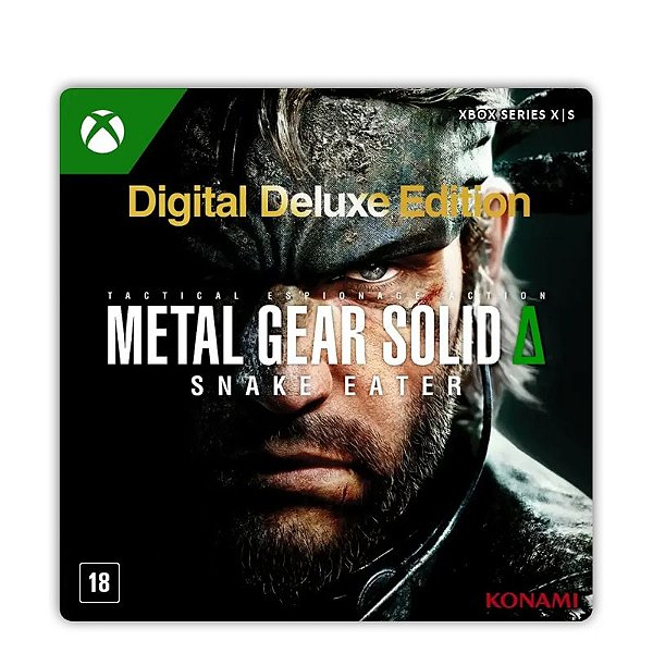 Metal Gear Solid Snake Eater Digital Deluxe Edition Xbox Series X|S