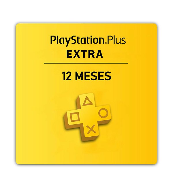 Assinatura Playstation Plus Extra 12 Meses