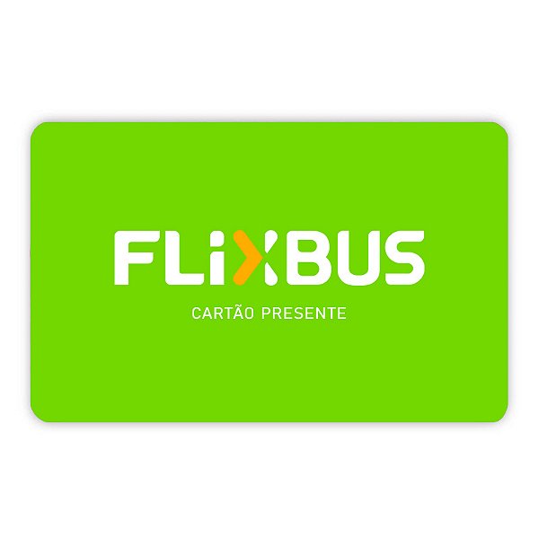 Gift Card Flixbus 75 Reais