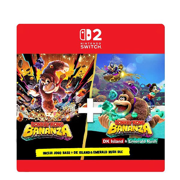 Donkey Kong Bananza Bundle (Game + DLC) - Nintendo Switch 2 Edition
