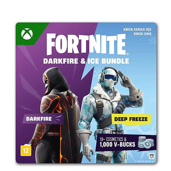 Fortnite Darkfire e Ice Bundle Xbox Series X|S One