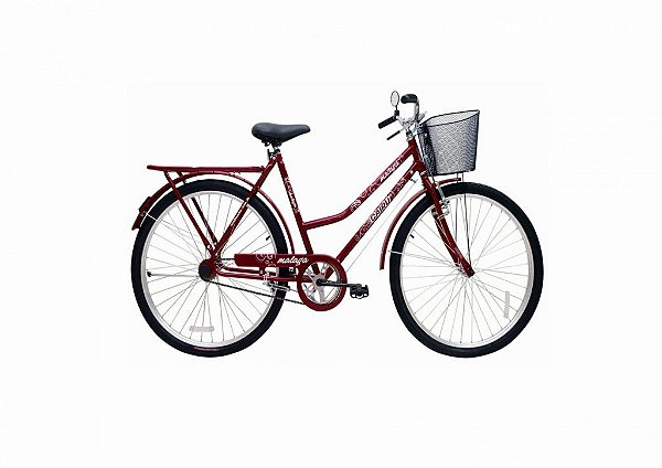 Bicicleta Cairu Malaga Aro 26 R.Duplo C/CT Vermelha