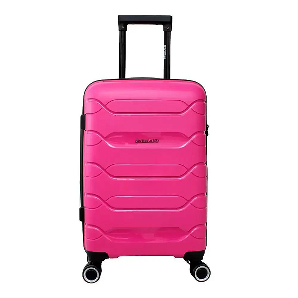 Mala Yins Miles 20 Em PP Rosa Com TSA SWISSLAND